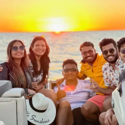 Sunset friends