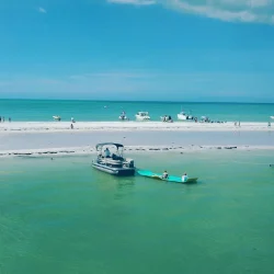 Sandbar pontoon float mat